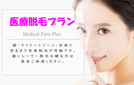 医療レーザー脱毛料金